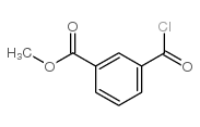 3-(氯羰基)苯甲酸甲酯 结构式
