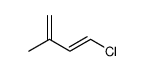 1-氯-3-甲基-1,3-丁二烯 结构式