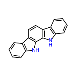 吲哚并[2,3-A]咔唑 结构式