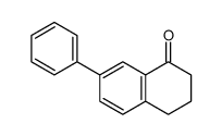1(2H)-Naphthalenone, 3,4-dihydro-7-phenyl- 结构式