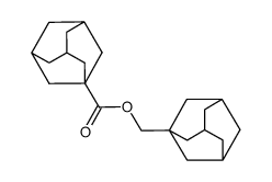 Tricyclo[3.3.1.13,7]decane-1-carboxylic acid, tricyclo[3.3.1.13,7]dec-1-ylmethyl ester 结构式