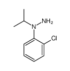 Hydrazine, [2-(2-chlorophenyl)-1-methylethyl]- 结构式