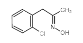 (2-CHLOROPHENYL)ACETONE OXIME 结构式