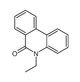 5-乙基菲啶-6(5H)-酮 结构式