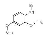 2,4-二甲氧基苯基溴化镁 结构式
