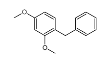 1-苄基-2,4-二甲氧基苯 结构式