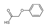 2-苯氧基硫代乙酸 结构式