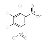 1,2,3-三氯-4,6-二硝基苯 结构式