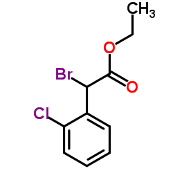 2-溴-2-(2-氯苯基)乙酸乙酯 结构式