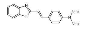 4-[2-(2-BENZOTHIAZOL-2-YL)VINYL]-N,N-DIMETHYLANILINE 结构式