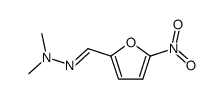 2-Furancarboxaldehyde, 5-nitro-, 2,2-dimethylhydrazone 结构式