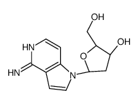 2'-脱氧-3,7-二脱氮腺苷 结构式