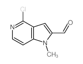 5-chloro-9-methyl-4,9-diazabicyclo[4.3.0]nona-2,4,7,10-tetraene-8-carbaldehyde 结构式