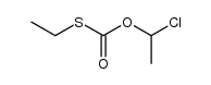 CARBONOTHIOIC ACID, O-(1-CHLOROETHYL) S-ETHYL ESTER 结构式