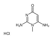 2,6-二氨基-1-甲基-4(1H)-嘧啶酮 半盐酸盐 结构式