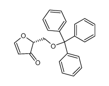 3(2H)-Furanone, 2-[(triphenylmethoxy)methyl]-, (R)- (9CI) 结构式