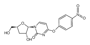 Uridine, 3'-deoxy-4-O-(4-nitrophenyl)- (9CI) 结构式