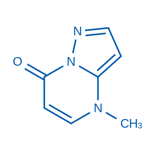 4-Methylpyrazolo[1,5-a]pyrimidin-7(4H)-one 结构式