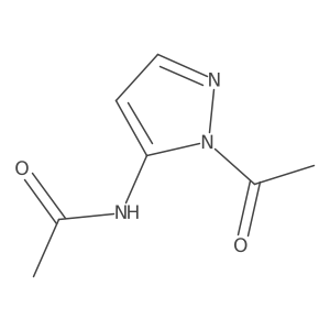 Acetamide, N-(1-acetyl-1H-pyrazol-5-yl)- 结构式