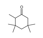 2,3,3,5,5-五甲基环己酮 结构式