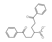 4-nitro-1,7-diphenyl-heptane-1,7-dione 结构式