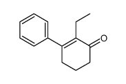 2-乙基-3-苯基-2-环己烯-1-酮 结构式