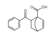 Bicyclo[2.2.2]oct-2-ene-1-carboxylic acid, 6-benzoyl-, (1α,4β,6α)- (9CI) 结构式