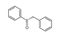 Benzene, [(S)-(phenylmethyl)sulfinyl]- 结构式