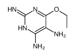 6-乙氧基-2,4,5-嘧啶三胺 结构式