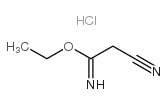2-氰基乙脒酸乙酯盐酸盐 结构式