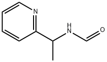 N-[1-(吡啶-2-基)乙基]甲酰胺 结构式