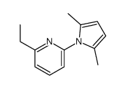 2-(2,5-Dimethylpyrrol-1-yl)-6-ethylpyridine 结构式