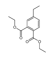 4-乙基邻苯二甲酸二乙酯 结构式