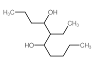5-乙基-4,6-癸二醇 结构式