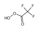 Peroxytrifluoroacetic acid 结构式