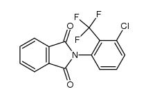 2-[3-氯-2-(三氟甲基)苯基]-1H-异吲哚-1,3(2H)-二酮 结构式