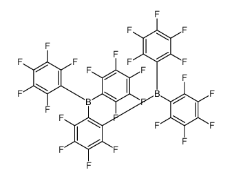 Borane, 1,1'-(3,4,5,6-tetrafluoro-1,2-phenylene)bis[1,1-bis(2,3,4,5,6-pentafluorophenyl)- 结构式