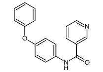 N-(4-phenoxyphenyl)nicotinamide 结构式