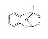 2,5-二甲基-2,5-环氧-1,3,4,6-苯并四氧环辛四烯 结构式