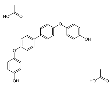 Phenol, 4,4'-[[1,1'-biphenyl]-4,4'-diylbis(oxy)]bis-, diacetate 结构式