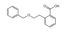 2-[2-(苄氧基)乙基]苯甲酸 结构式