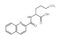 Norleucine, N-quinaldoyl-, L- (8CI) 结构式