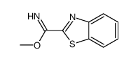 2-Benzothiazolecarboximidicacid,methylester(9CI) 结构式
