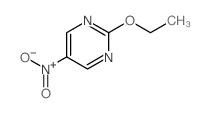 2-乙氧基-5-硝基嘧啶 结构式