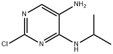 2-氯-N4-异丙基-4,5-嘧啶二胺 结构式