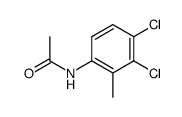 N-(3,4-dichloro-2-methylphenyl)acetamide 结构式