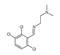 1,2-Ethanediamine, N1,N1-dimethyl-N2-[(2,3,6-trichlorophenyl)methylene]- 结构式