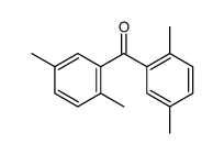 双(2,5-二甲基苯基)甲酮 结构式