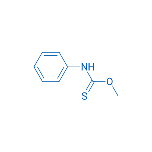 Carbamothioic acid,N-phenyl-, O-methyl ester 结构式