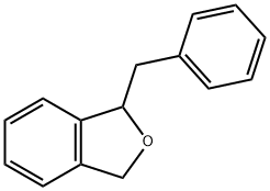 1,3-二氢-1-(苯甲基)异苯并呋喃 结构式